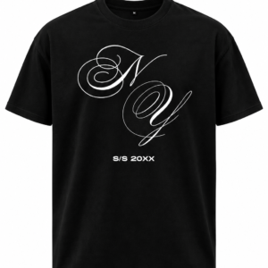 Black Solid T-shirt