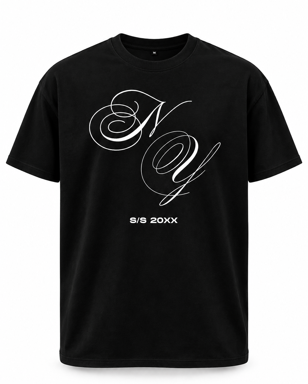 Black Solid T-shirt