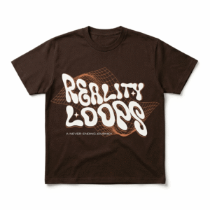 Brown Solid Tshirt